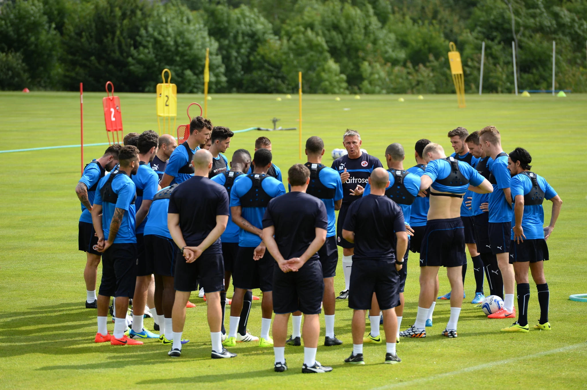 "All men are created equal, Some work harder in Pre-Season"  &nbsp;Laying down the standards required at the start of pre-season with a very young group of players at Reading